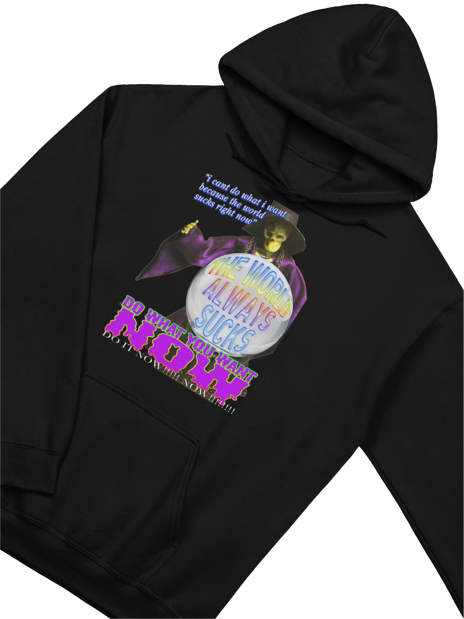 THE WORLD ALWAYS SUCKS "DA HOODIE" product image (25)
