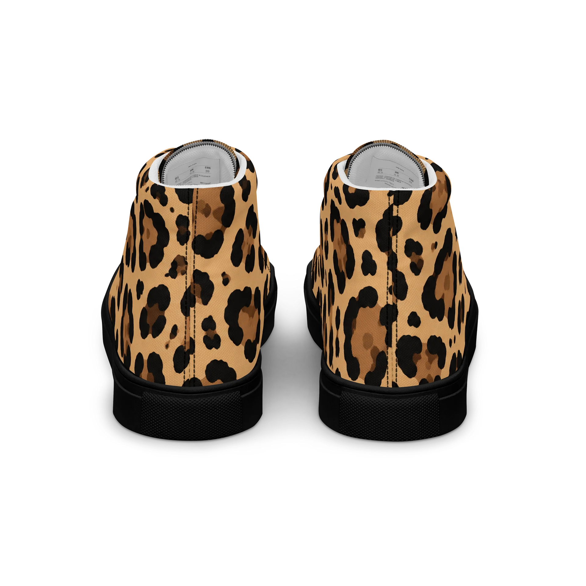Leopard Print High Top Canvas Shoes product image (4)
