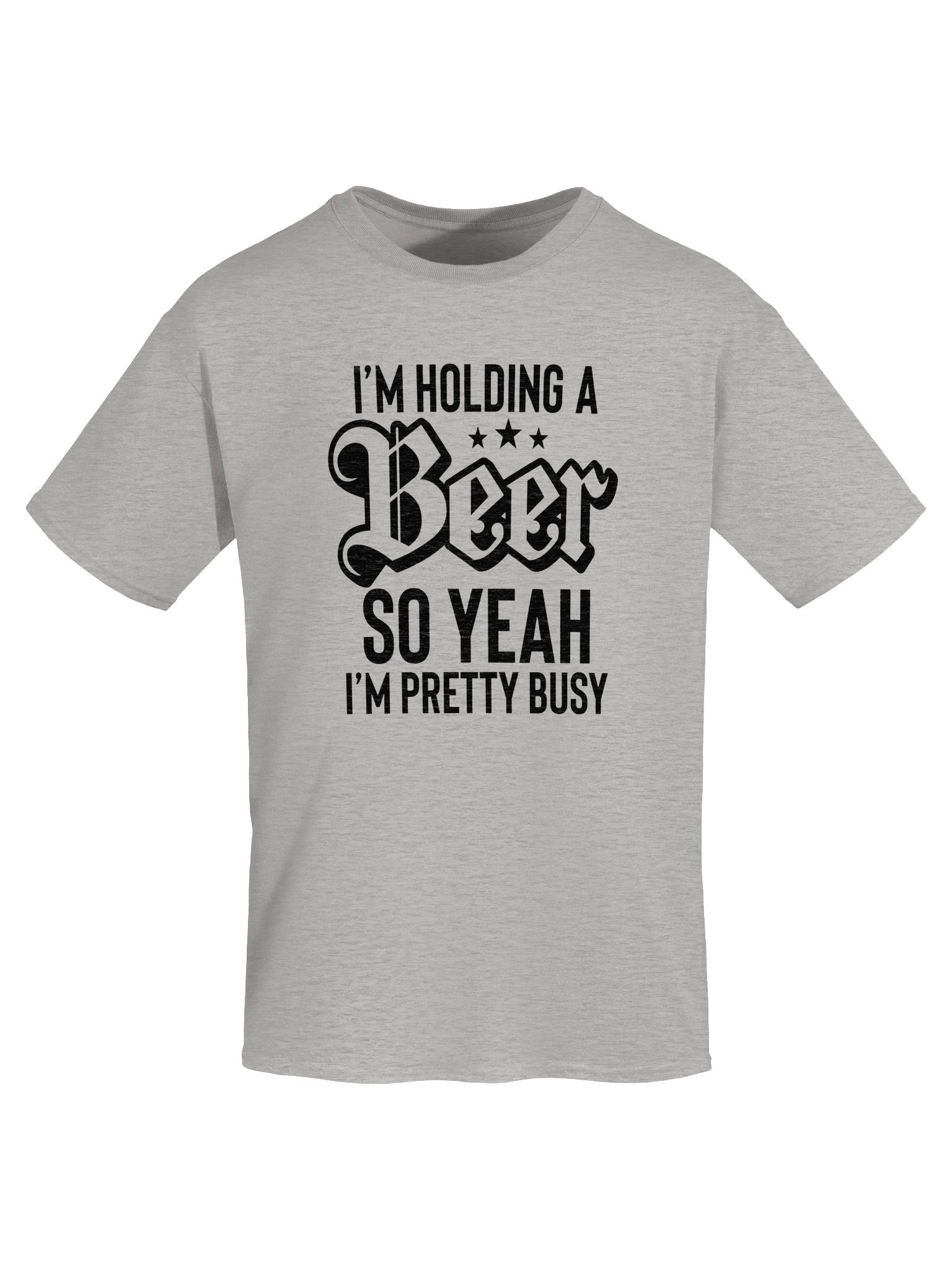Funny I’m Holding a Beer So Yeah I’m Pretty Busy Shirt – Beer Lover Gift product image (35)