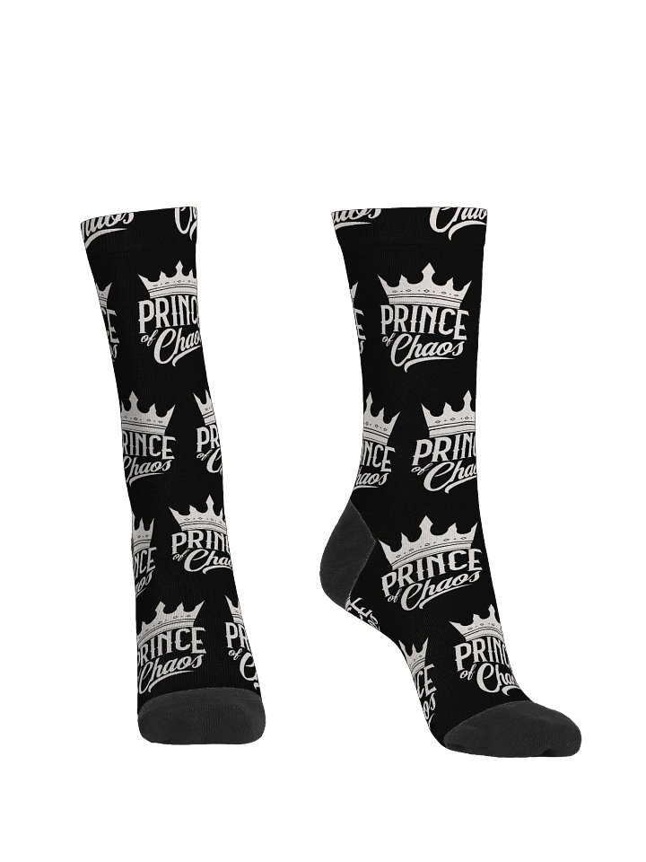 Prince of Chaos Socks (Black) product image (2)