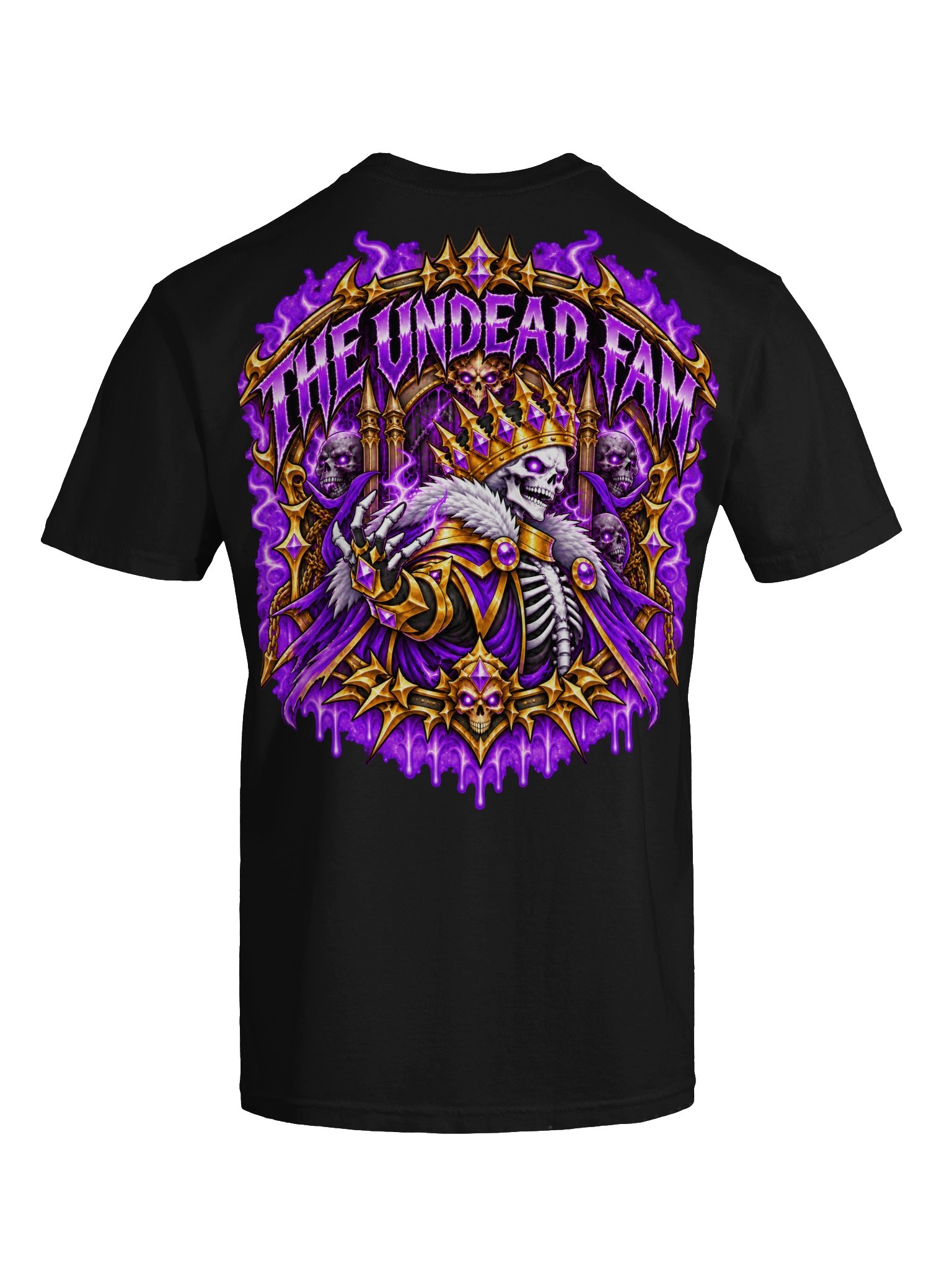 Undead And Unbothered Tee (Purple) product image (11)