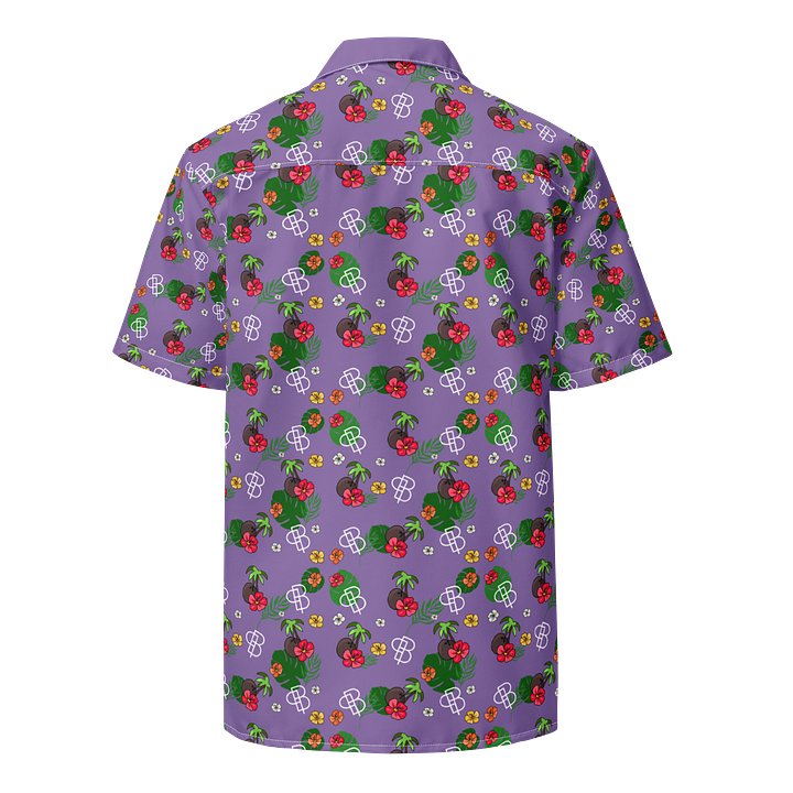 Tropical Island - Hawaiian Shirt in Purple product image (2)