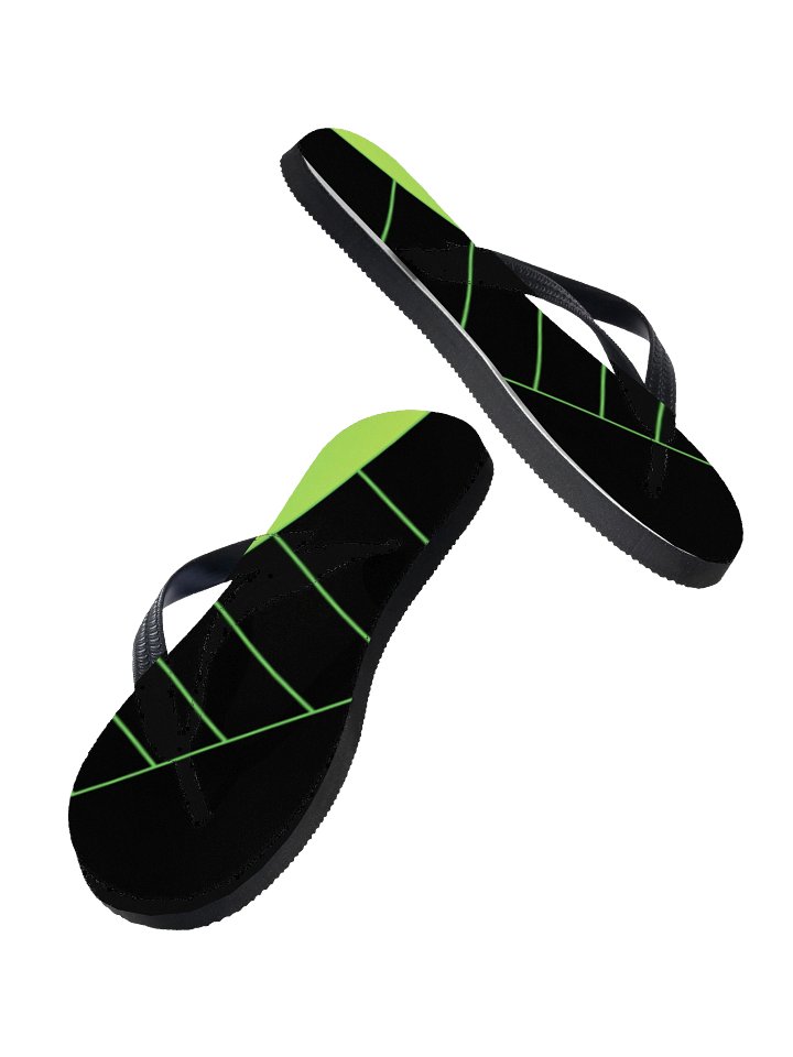 "G167" Neon Geometric Flip-Flops product image (2)