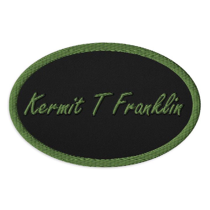 Kermit T Franklin Signature Patch product image (1)