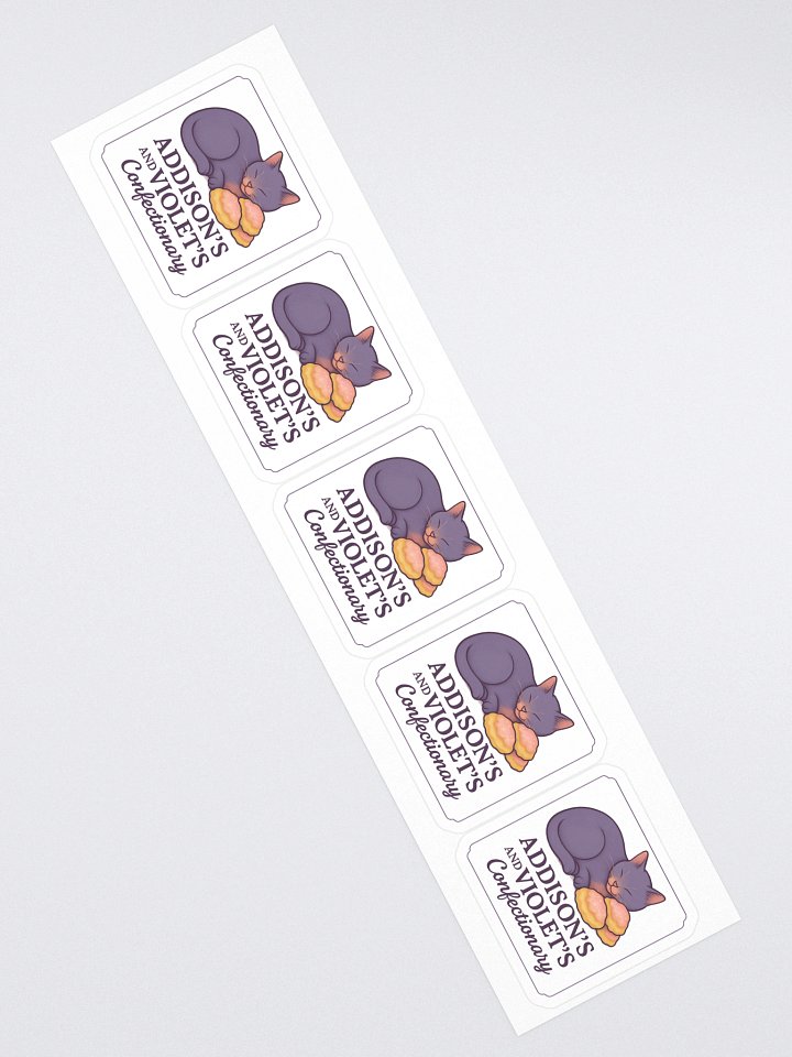 Addison and Violet's Confectionary Kiss Cut Stickers (Set of 5) product image (2)