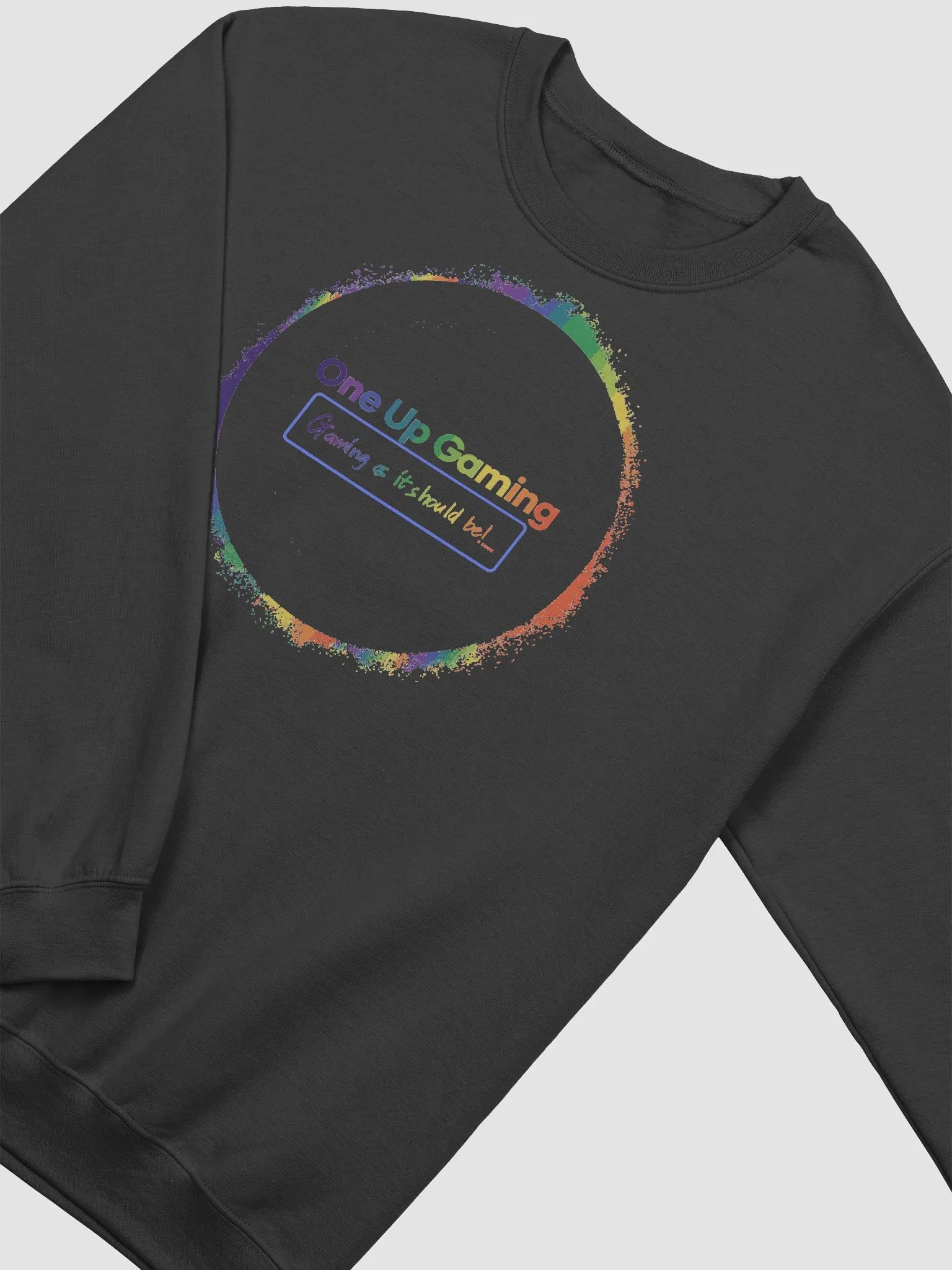 OUG Rainbow Logo Gildan Classic Crewneck Sweatshirt product image (3)