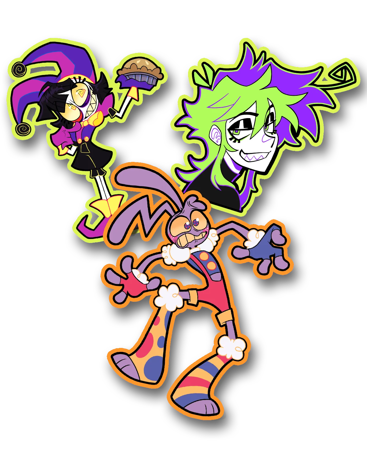 Fluorescent Sticker Bundle product image (1)