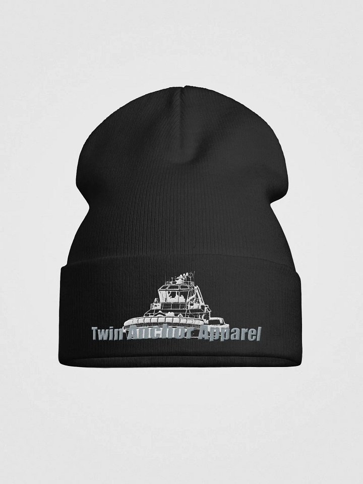 Athena Tug white Knit Beanie product image (1)