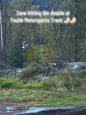 Not bad for a stock 85.. 👏👏 @Zane_Fife_25 clearing the double at Toutle Motorsports Track  #85cc #gasgas  #AMA10 #motocross #mx 