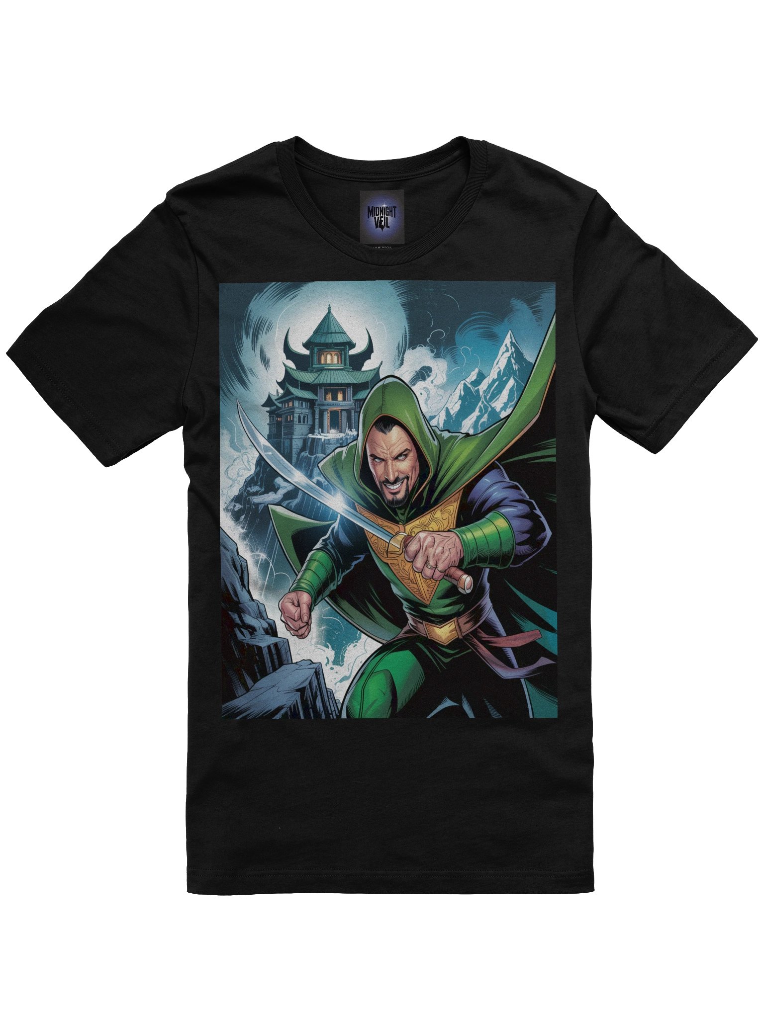 Demon's Blade: Ra’s Al Ghul Inspired T-Shirt product image (3)