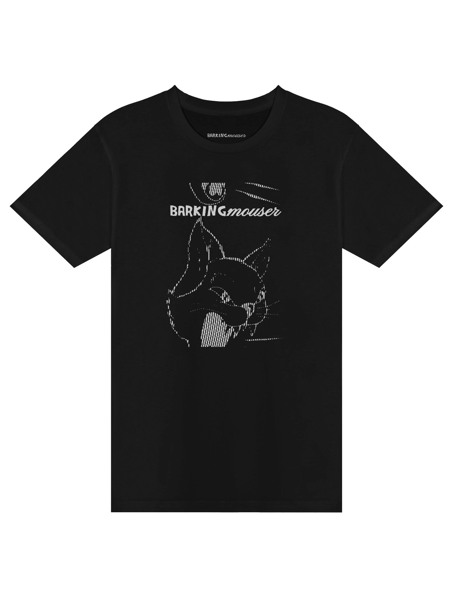 TV Static Cat Logo T-shirt product image (1)