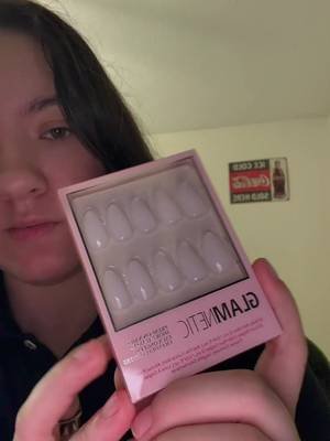 @Glamnetic  milky white press ons looks like they will match anything! #glamnetic #glamneticnails #pressons #fakenails #beauty 