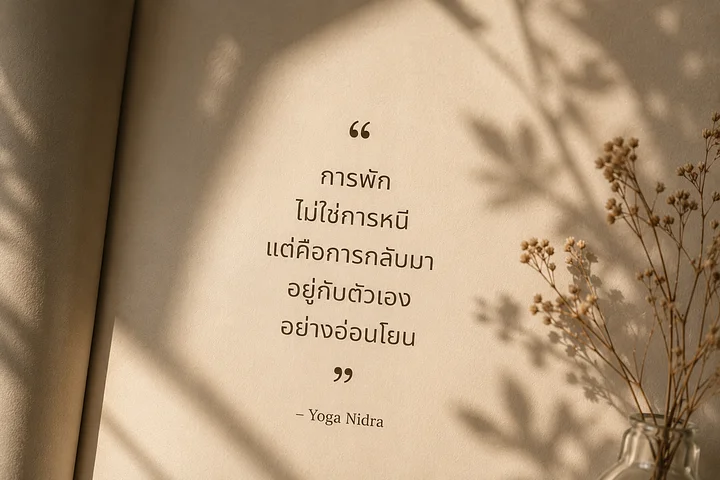 Yoga Nidra เพื่อเยียวยาหัวใจ product image (2)