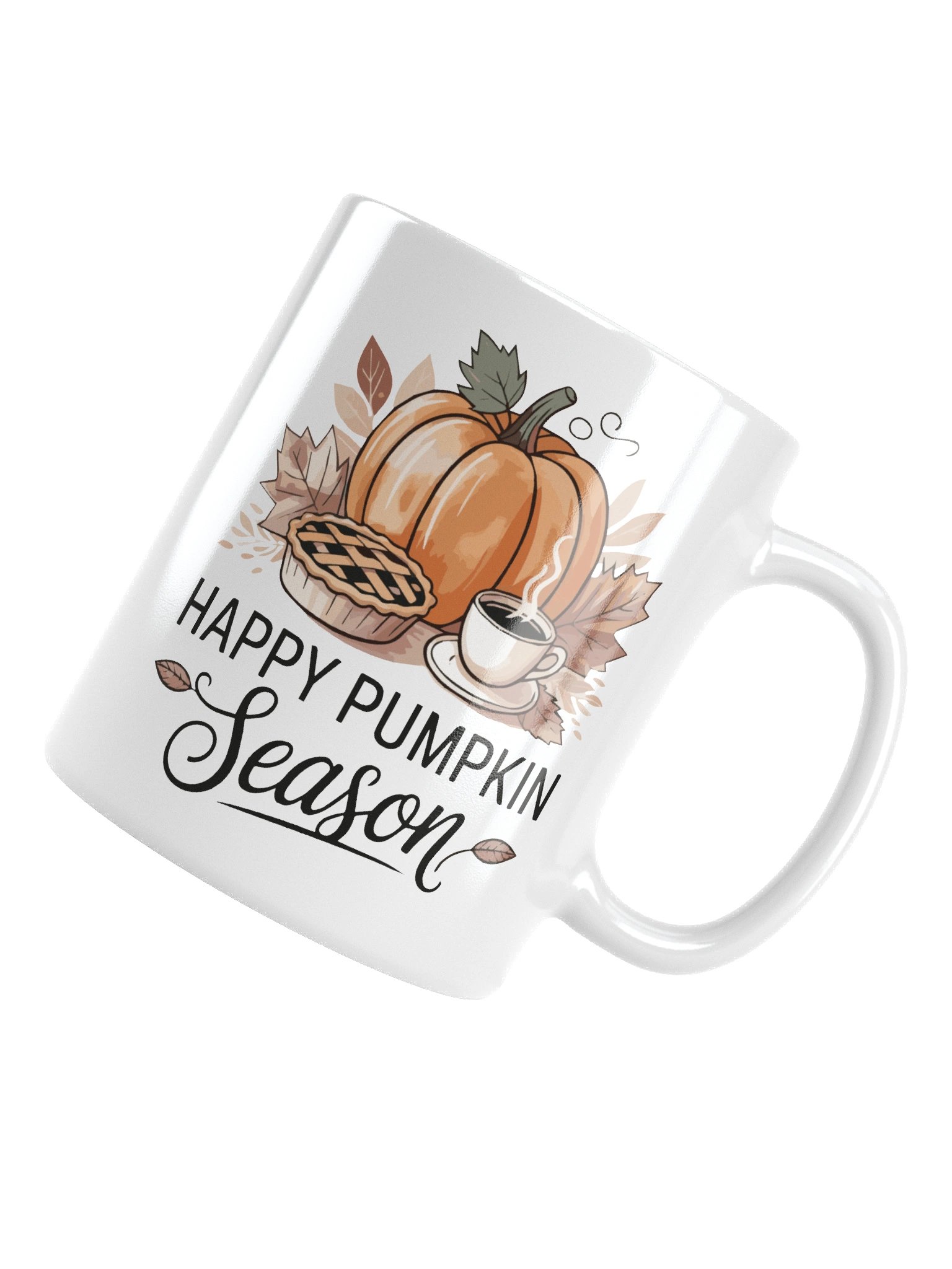 Happy Pumpkin Season White Glossy Mug product image (13)