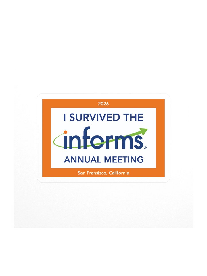 "I Survived the Annual Meeting" Sticker product image (1)