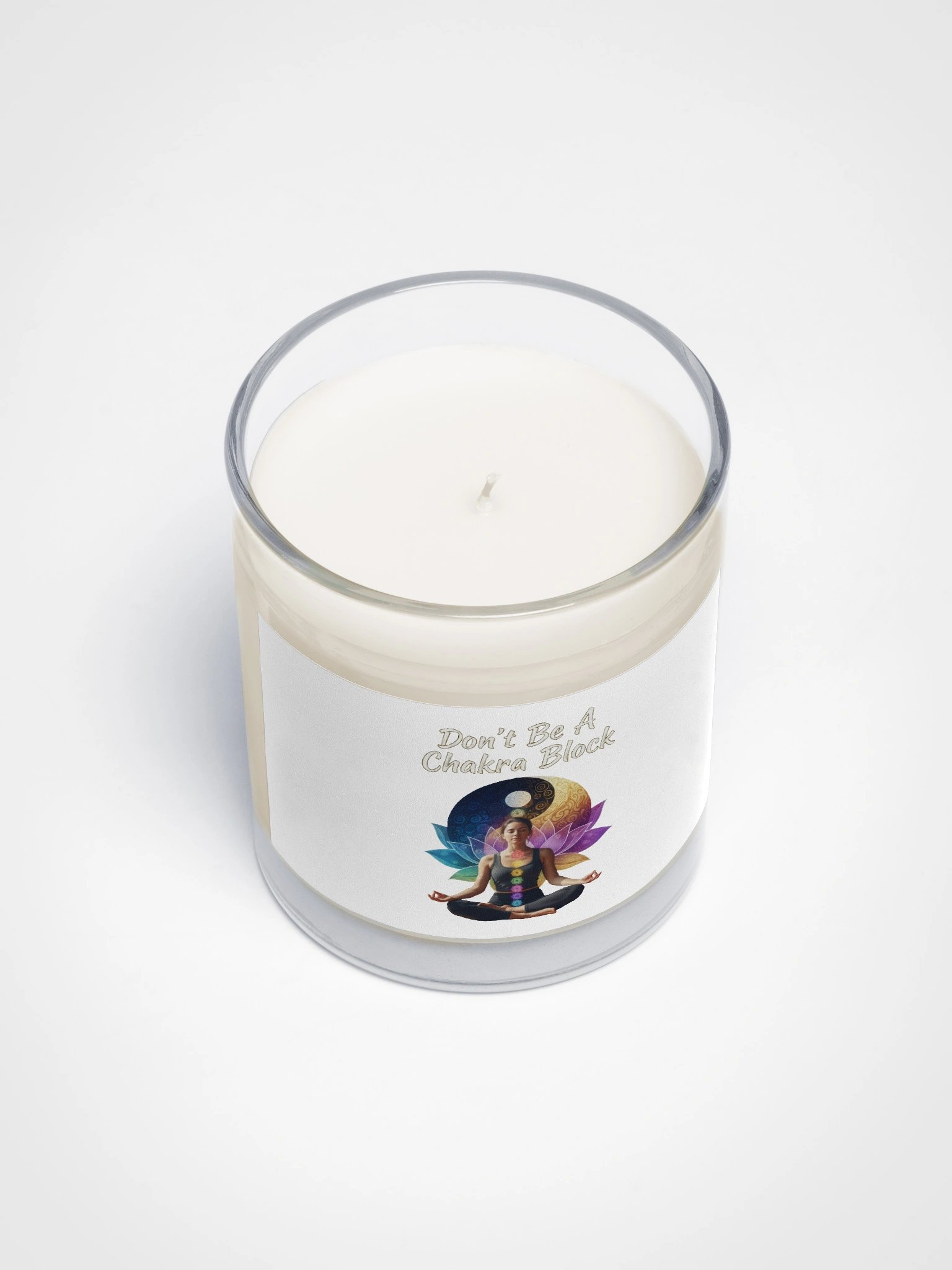 Don't Be A Chakra Block Candle product image (3)