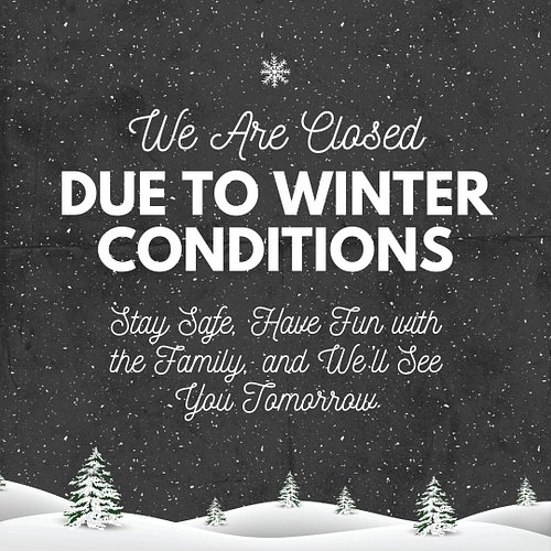 ❄️🥋 Attention Deep Water BJJ Family! 

Due to the winter wonderland outside, we're tapping out for tonight, January 16th. 

S...