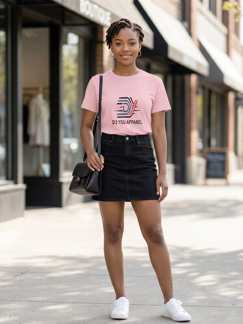 D2You Brand Signature T Shirt - Front (unisex) product image (1)