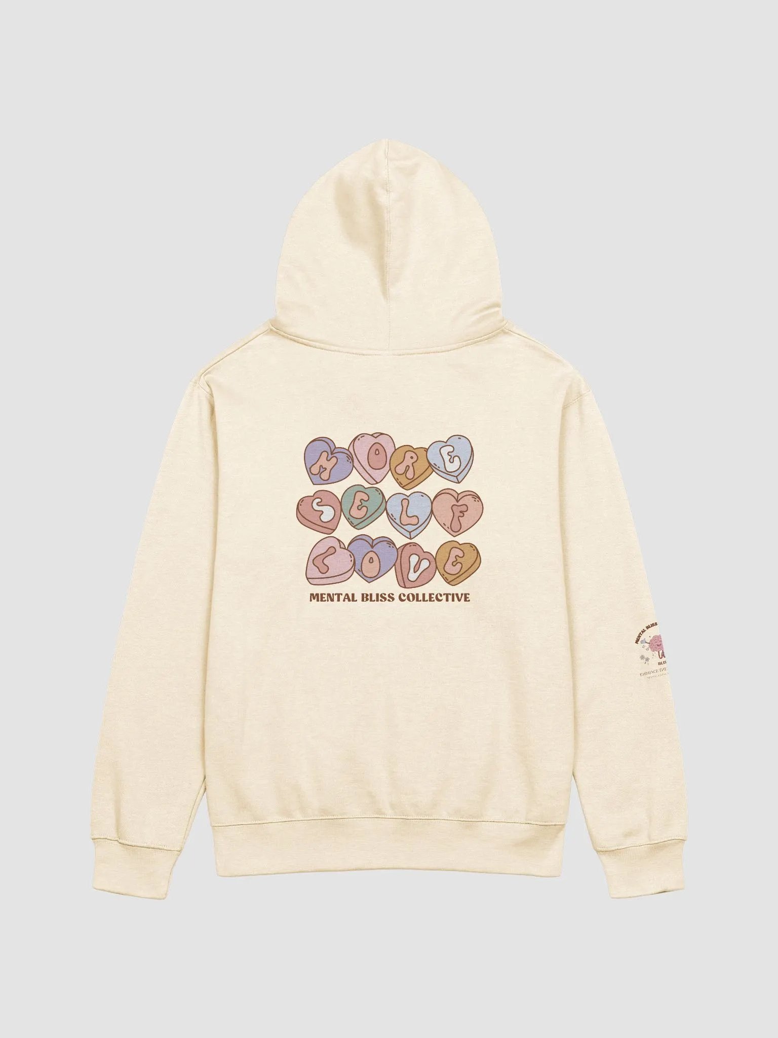 "More Self Love" Unisex Hoodie - A Reminder to Embrace Yourself product image (11)