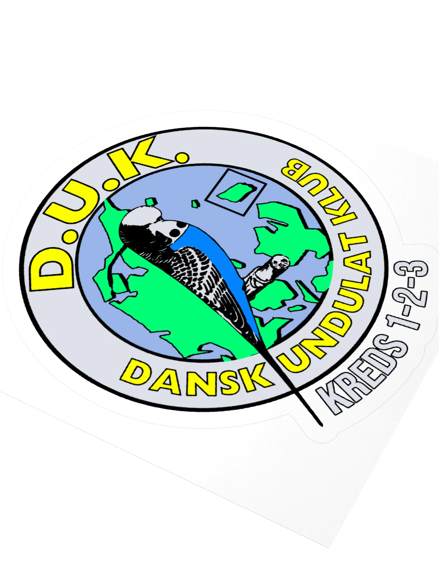Dansk Undulat Klub - Sticker product image (9)